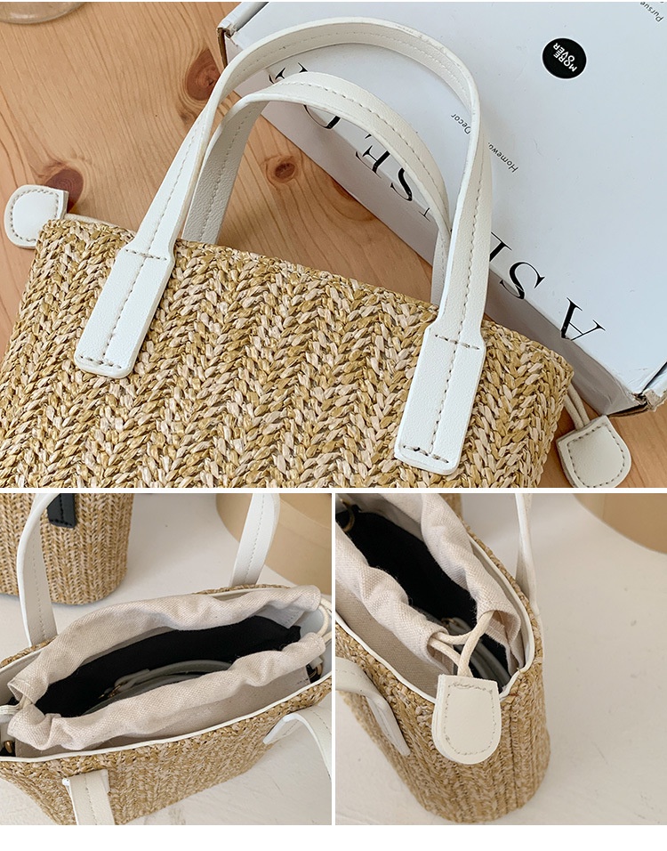 Túi Đeo Chéo Đan Cói Phong Cách Thời Trang Mùa Hè 65319