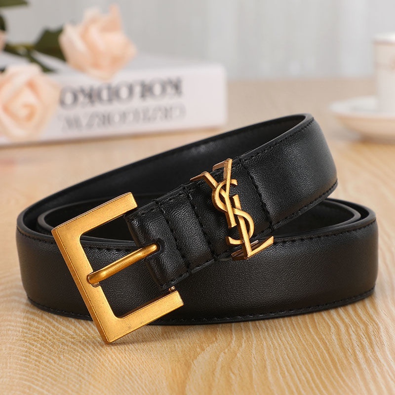 Hàng Có Sẵn! Thắt Lưng Da Thật Unisex Thời Trang Chất Lượng Cao