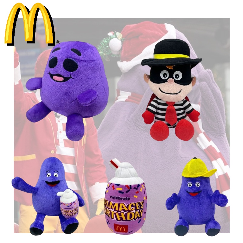 Grimace Đồ chơi nhồi bông Hình Động Vật Đáng Yêu Cho Bé