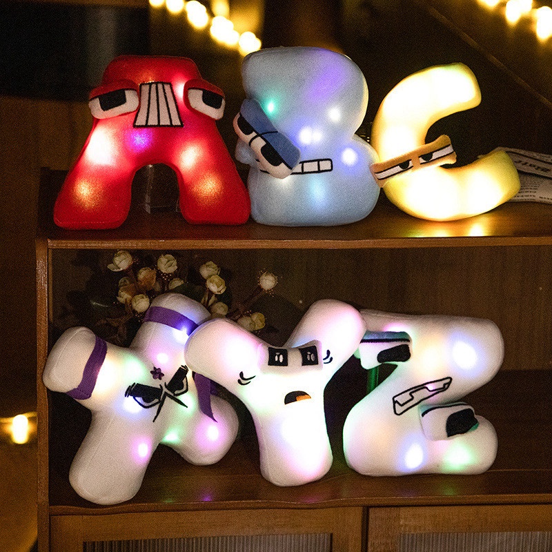 Áo Thun Cotton Pp In Chữ Alphabetlore Legend Plushie