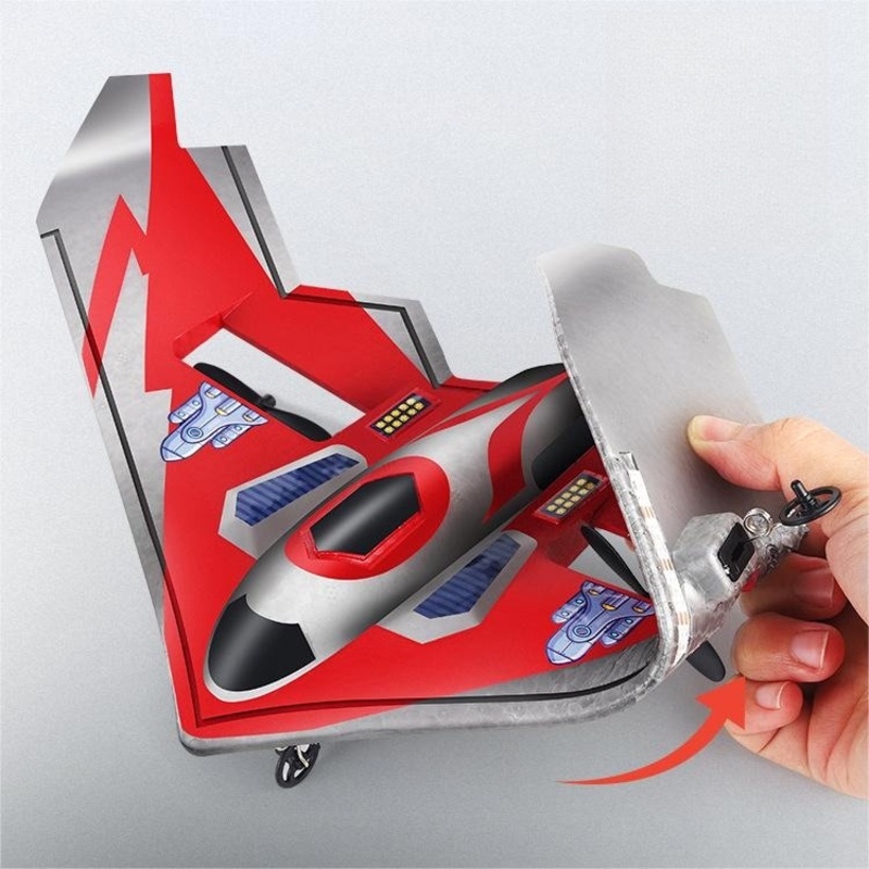 Máy Bay Trực Thăng Điều Khiển Từ Xa 40cm Có Đèn LED EPP Bằng Xốp Cho Bé Trai Và Bé Gái Làm