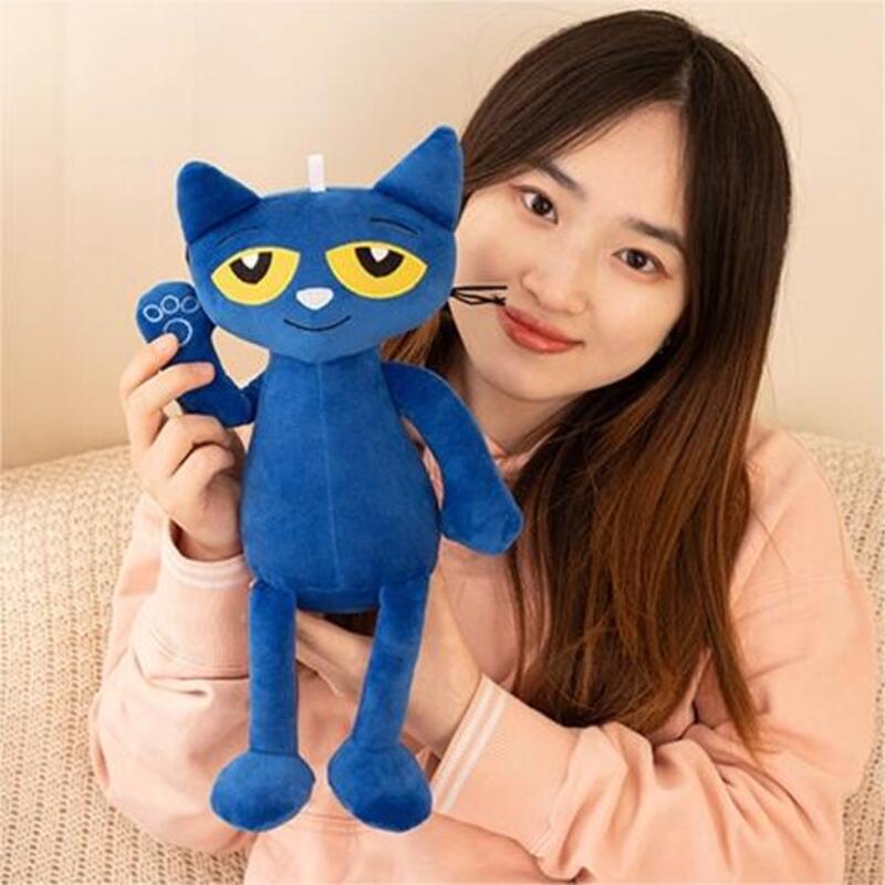 Mèo Hoạt Hình Nhồi Bông 40cm Đáng Yêu Cho Bé