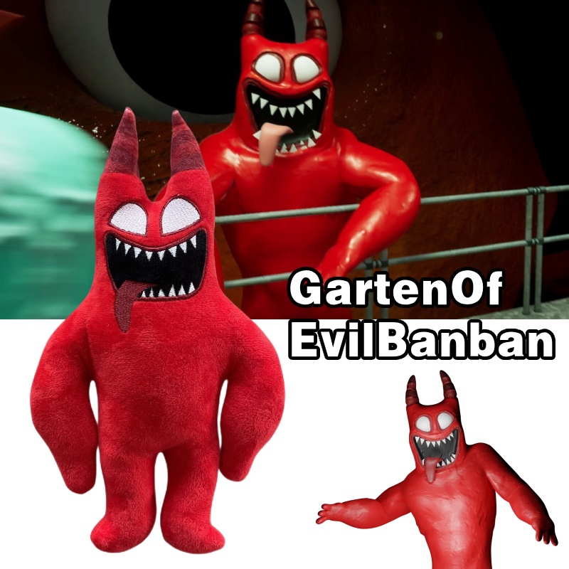 Đồ chơi nhồi bông Hình Quỷ Đỏ Dễ Thương