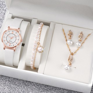 Đồng Hồ Quartz Nữ Dây Da Thời Trang