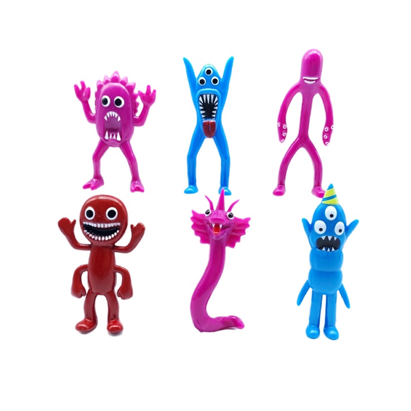 Bộ Mô Hình Búp Bê Garten of Banban Kèm Nhãn Dán Độc Đáo Trang Trí Thủ Công Cho Bé