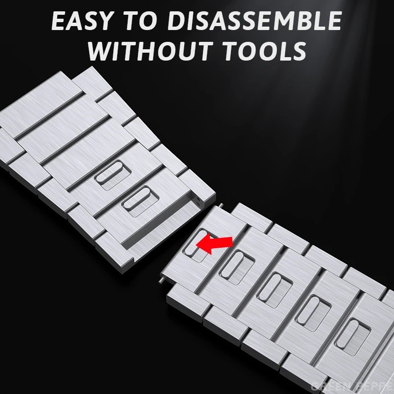 Dây Đeo Inox Khóa Nam Châm Cho Đồng Hồ Thông Minh Xiaomi watch S1 S1 S2 S1 Pro 22mm