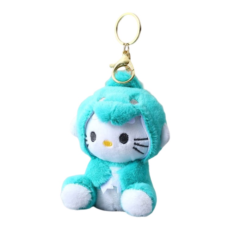 Móc Khóa Khủng Long Sanrio Melody Nhồi Bông Dễ Thương 13cm