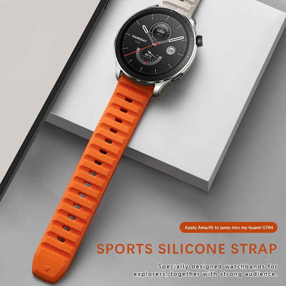 Dây Đeo Silicone Mềm Thay Thế Cho Đồng Hồ Garmin Venu Sq 2 SQ2 Music