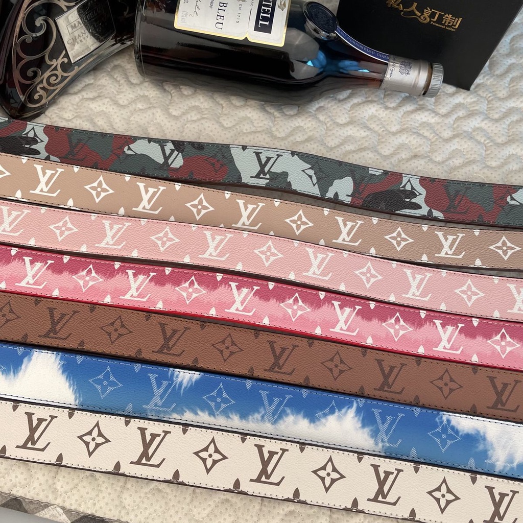 Hàng Có Sẵn! Thắt Lưng LOUIS VUITTON Chất Liệu Da Cao Cấp Thời Trang Dành Cho Cả Nam Và Nữ