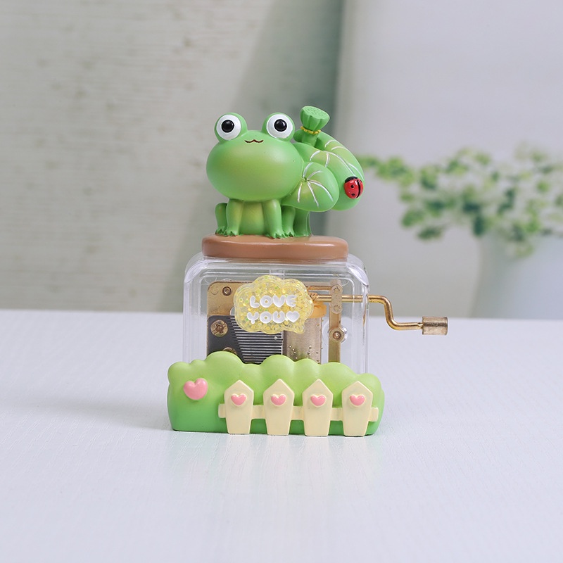 Búp bê ngọt ngào cắt hộp nhạc động vật quà tặng cho sinh nhật ngày lễ tình nhân ngày giáng sinh