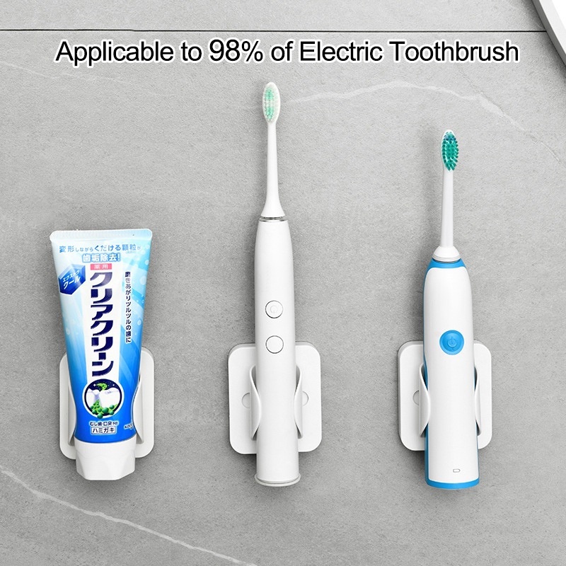 Giá Đỡ Bàn Chải Đánh Răng Điện Gắn Tường Đa Năng Không Cần Khoan Lỗ Cho Oral-B Mi T100