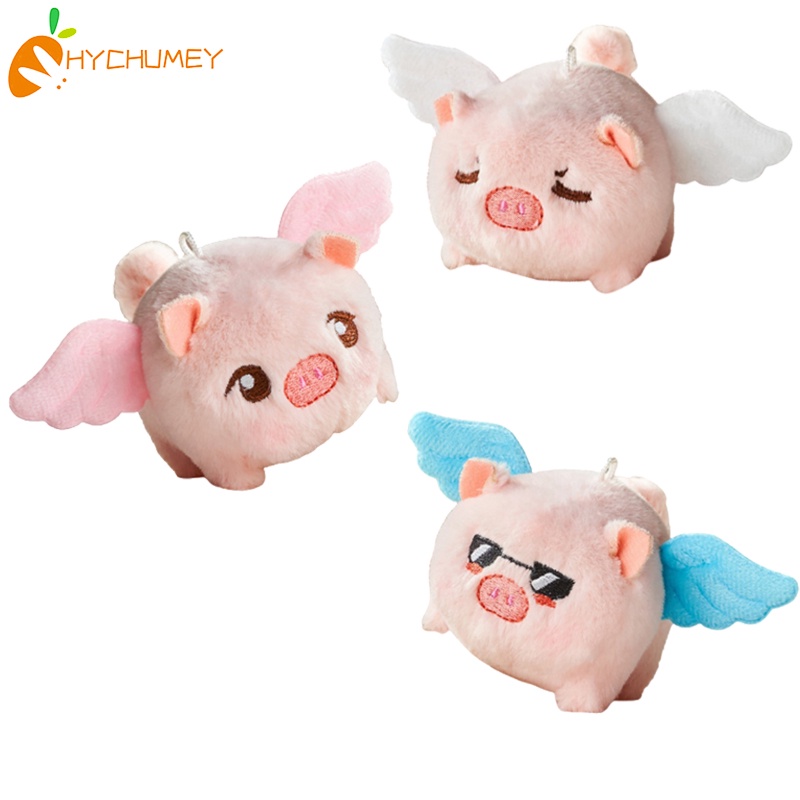 HYC Humey Đồ Chơi Móc Khóa Hình Chú Heo Bay Dễ Thương Dùng Làm Quà Tặng Sinh Nhật