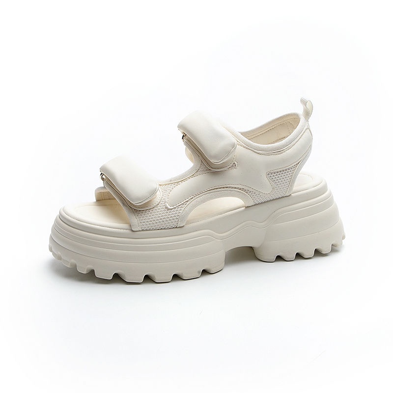 FEIJIANU dép sandal nữ giày sandal nữ dép đế cao đi biển Thoải Mái Xinh Xắn 28Z23071217