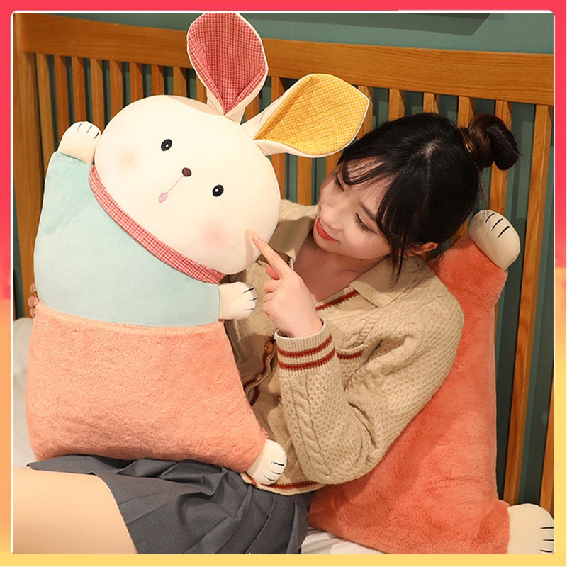 Thỏ Nhồi Bông Mềm Mại 31.4in Làm Quà Tặng Cho Bé