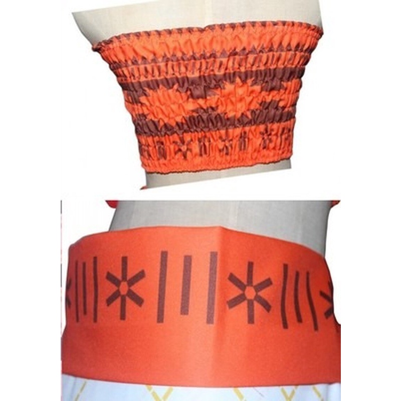 Đầm Hóa Trang Công Chúa Vaiana Moana Cho Bé Gái