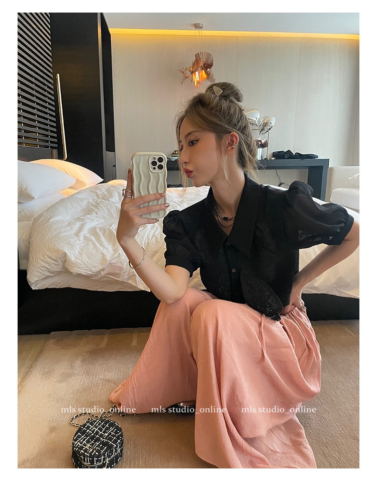 Áo Sơ Mi Cổ Bẻ ThờI Trang MùA Hè 64276