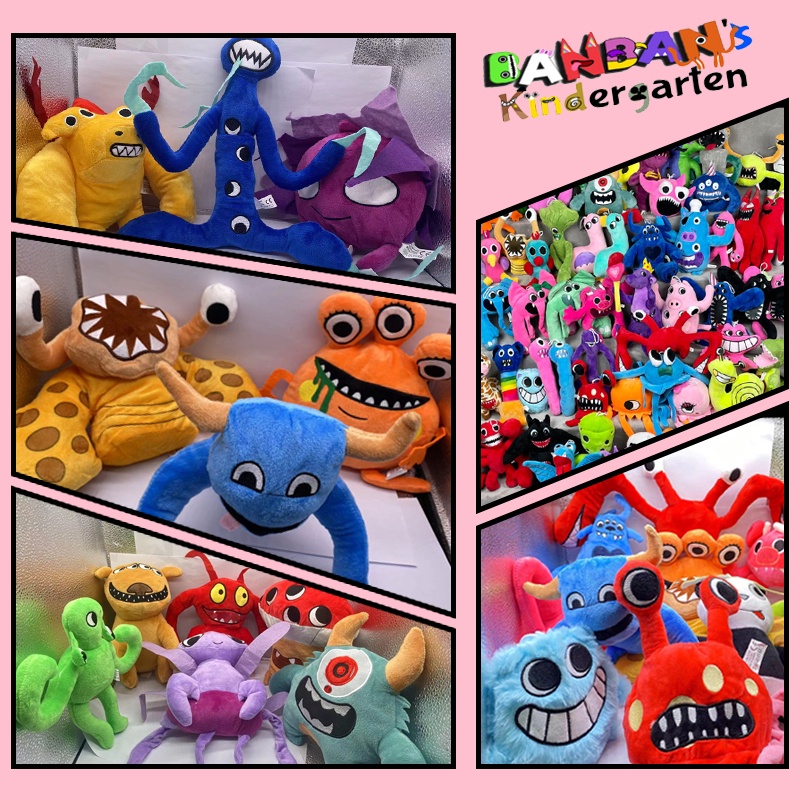 HYC Humey Thú Nhồi Bông New Garten of banban Đồ Chơi Nhồi Bông Jumbo Đồ chơi nhồi bông Hình