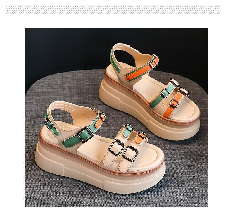 ✨Giày Sandal Đế Dày Thời Trang Mùa Hè 2023 Dành Cho Nữ