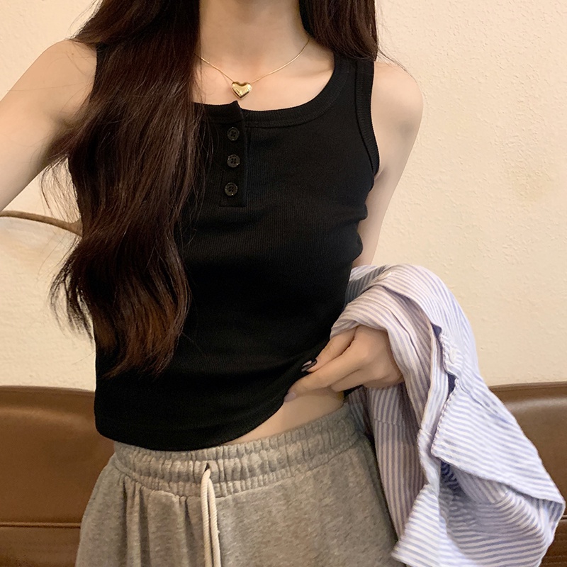 Áo Hai Dây Dáng Ngắn Thời Trang Mùa Hè 62890