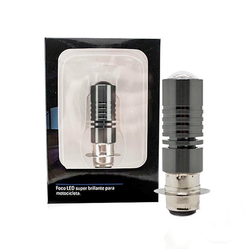 Đèn Pha LED H6 H4 HS1 BA20D P15D mio125 Hai Màu Chuyên Dụng Cho Xe Máy