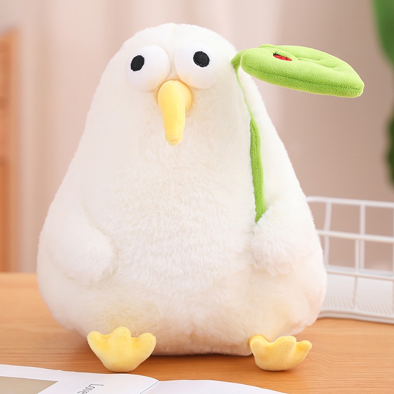 HYC Humey Gối Nhồi Bông Hình Chim kiwi Mềm Mại Và cuddly plushie Sống Động Như Thật Cho Trẻ Em Và Người Lớn