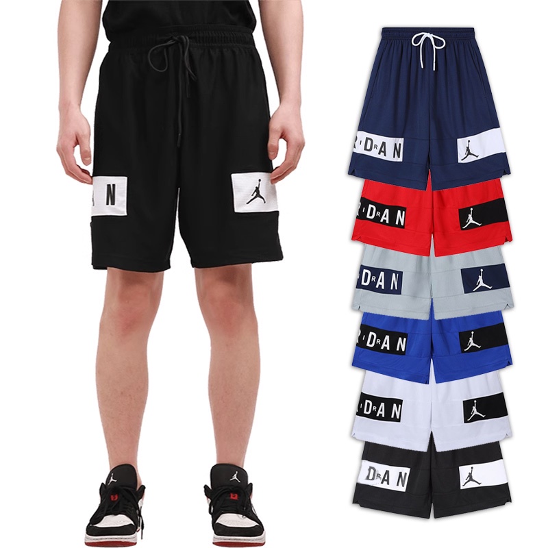 Quần Short Thể Thao Bóng Rổ Air Jordan 2023 6 Màu Xám / Xanh Dương / Đen / Trắng Chất Lượng Cao Thời Trang Mùa Hè Cho Nam