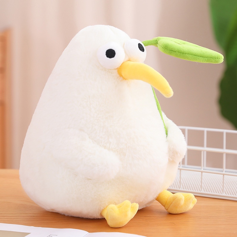 HYC Humey Gối Nhồi Bông Hình Chim kiwi Mềm Mại Và cuddly plushie Sống Động Như Thật Cho Trẻ Em Và Người Lớn