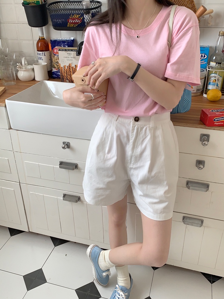 Quần Short Lưng Thun Thời Trang Hàn Quốc Sành Điệu 64823