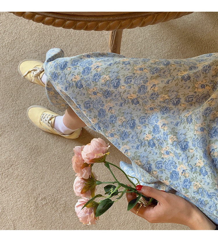 Đầm Hoa Thời Trang Mùa Hè Dành Cho Nữ 61936