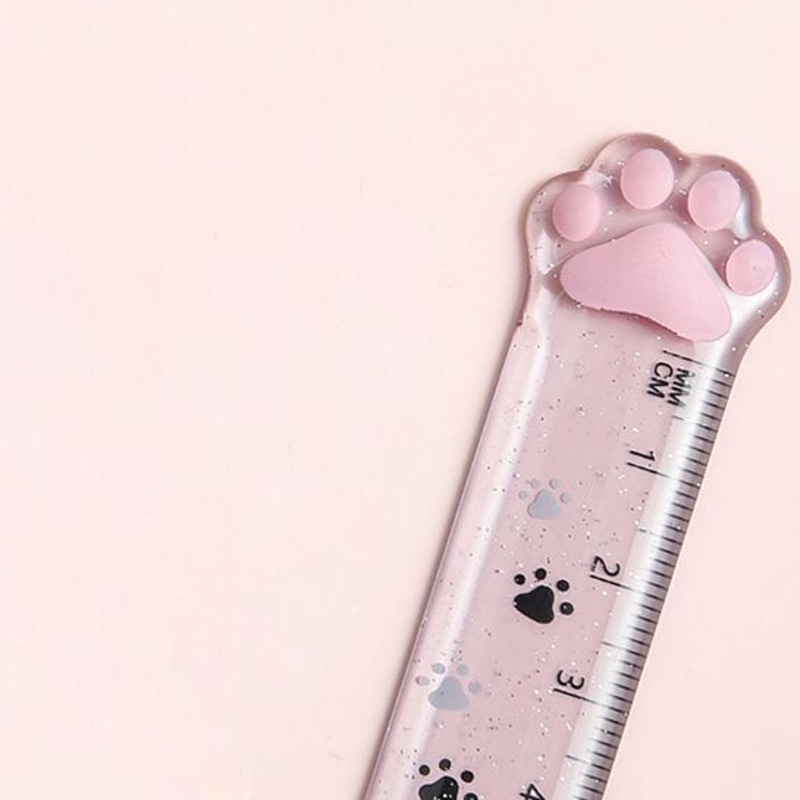 1 Thước Thẳng Chân Mèo Kitty