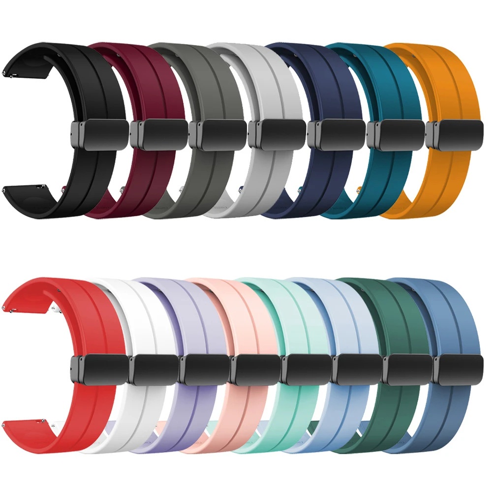 Dây Đeo Bằng Silicone Có Khóa Nam Châm Cho Garmin Venu 2 Plus / Garmin Venu 2 / Garmin Venu 2s