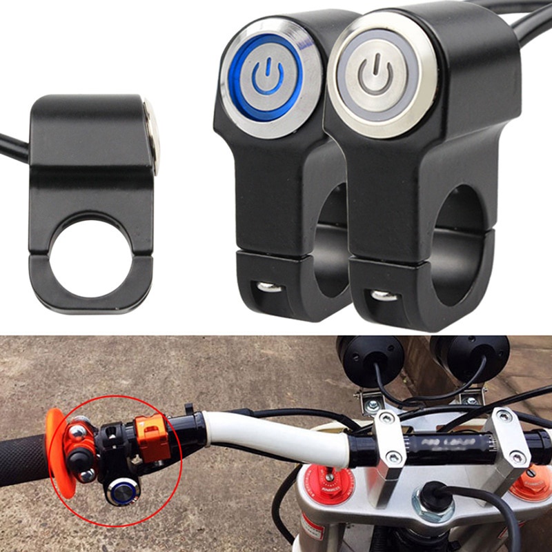 Ống Dẫn Nước 22mm 7 / 8 Chất Lượng Cao 22mm" Công Tắc Đèn Pha Gắn Tay Lái Xe Mô Tô ATV Chuyên Dụng