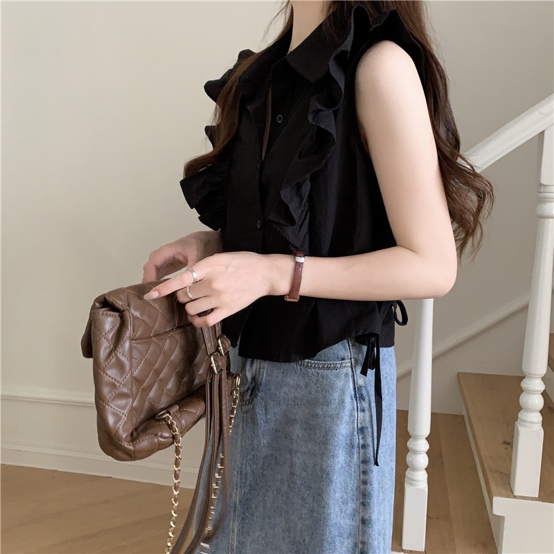 Áo Sát Nách Dáng Rộng Màu Trơn Thời Trang Mùa Hè Hàng Mới Dành Cho Bạn Nữ 65026