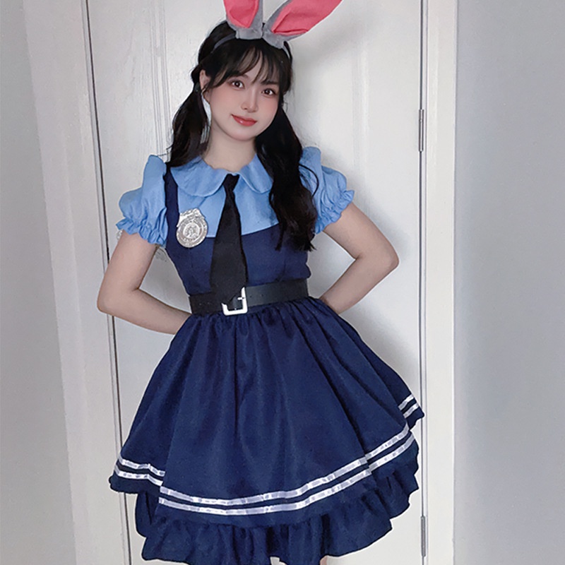 Bộ Trang Phục Hóa Trang Zootopia Judy Nick Nhân Dịp Halloween / Sinh Nhật / Giáng Sinh