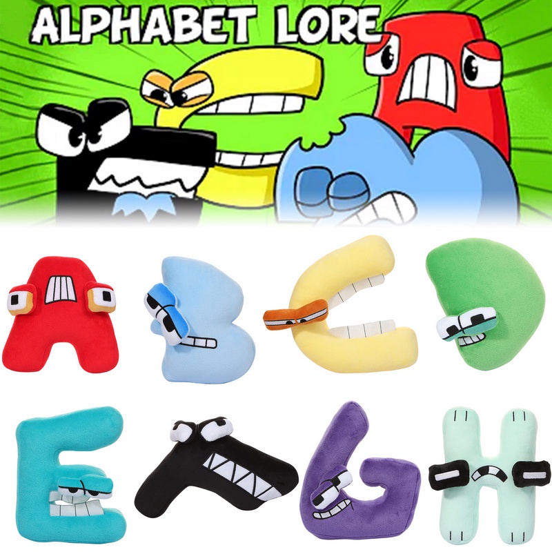 Alphabetlore Thú Nhồi Bông Ngắn Hình Huyền Thoại Có Hiệu Ứng Phát Sáng