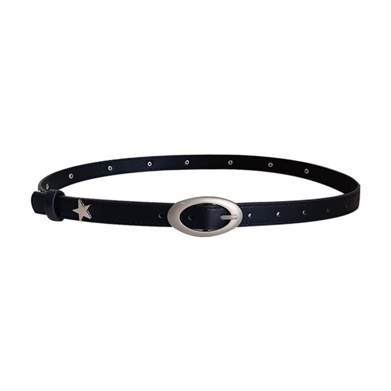 Thắt Lưng Nữ Màu Đen Đa Năng Y2k