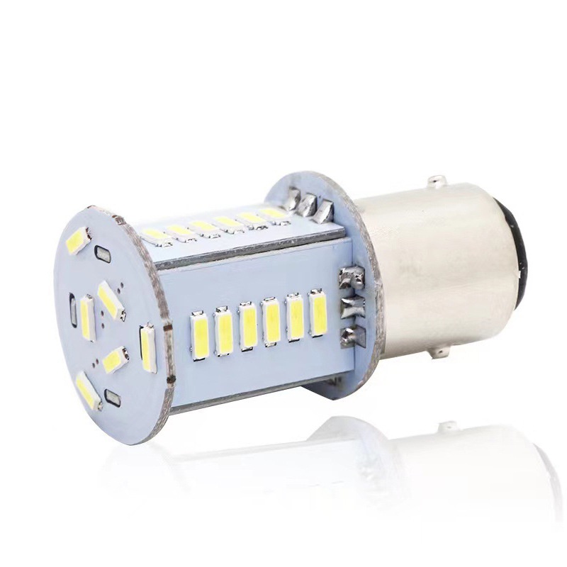 1 Đèn Led Tín Hiệu 1157 BAY15D 30 SMD DRL Cho Xe Máy