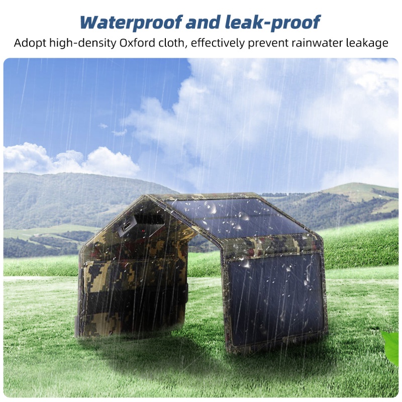 Pin Sạc Dự Phòng HdoorLink 10W 5V USB Khẩn Cấp Chống Thấm Nước Có Thể Gập Lại Cho Điện Thoại / Đồng Hồ