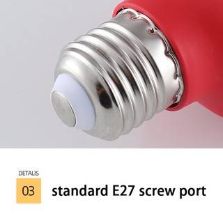 Bóng Đèn Led E27 E27 15W 10W 5W Ánh Sáng Đỏ