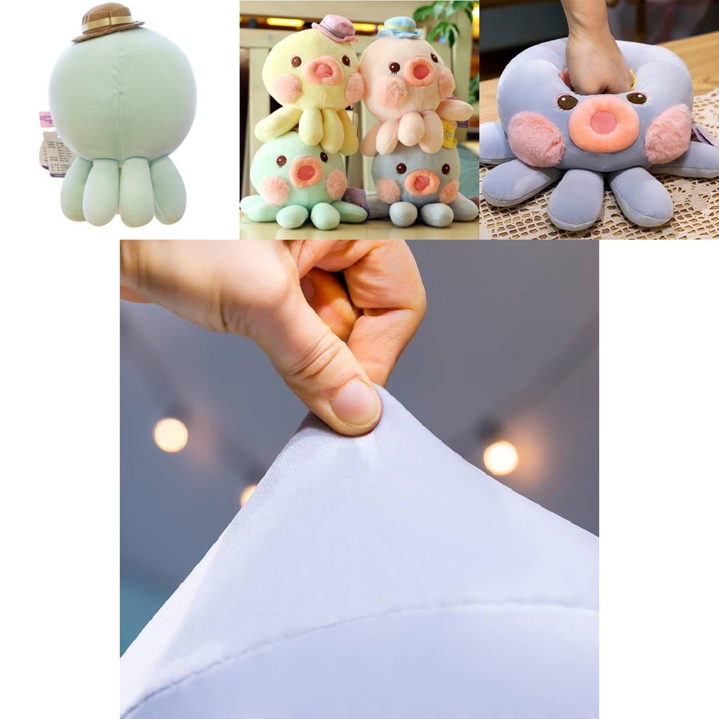 Đồ Chơi Hình Bạch Tuộc Mềm Mại Và Thoải Mái Cho Trẻ Em Và Người Lớn
