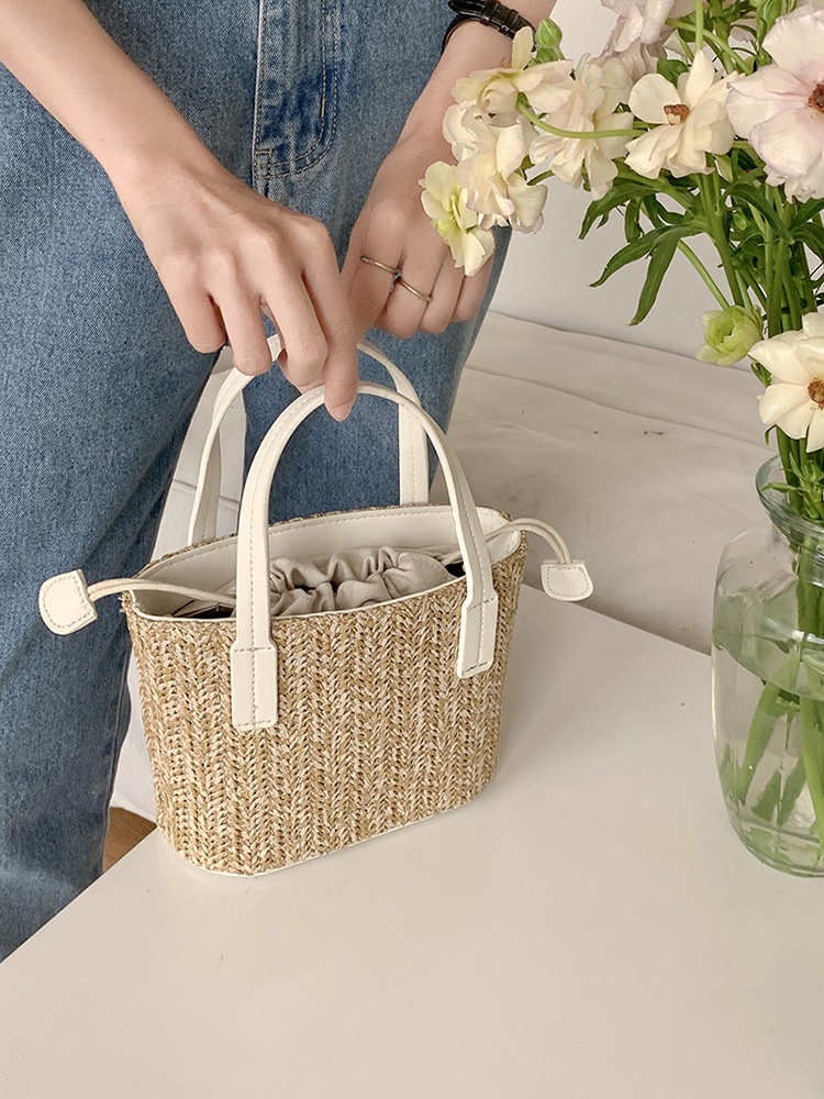 Túi Đeo Chéo Đan Cói Phong Cách Thời Trang Mùa Hè 65319