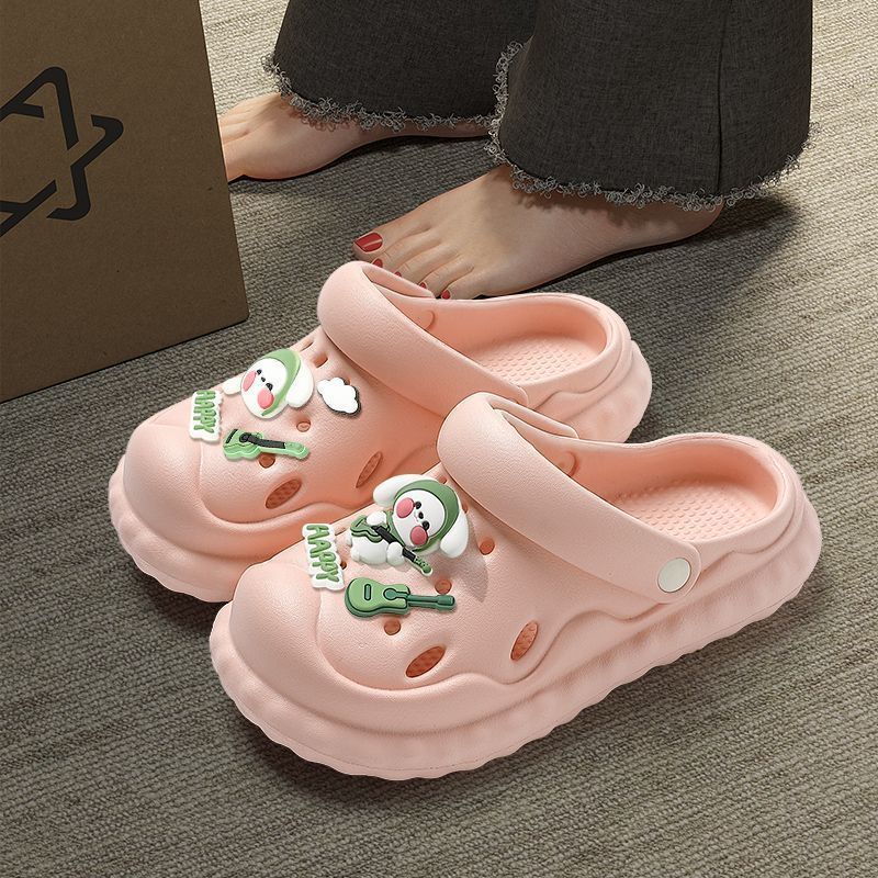 Màu dép sandal nữdép quai hậu nữ dép cross dép xỏ ngón nữ dép bánh mì đế cao đi chơi B21H0M7 36Z23082803