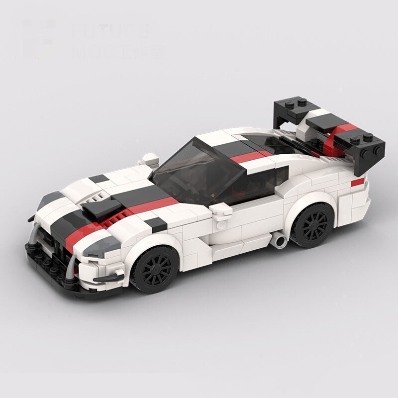 MOC Dodge Viper ACR Siêu Xe Thể Thao Khối Xây Dựng Đồ Chơi Cho Trẻ Em Bé Trai Và Bé Gái Tương Thích 