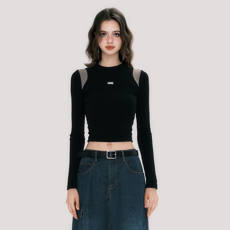 áo phông áo thun nữ croptop baby tee Thời trang hàn quốc A29J2AS null