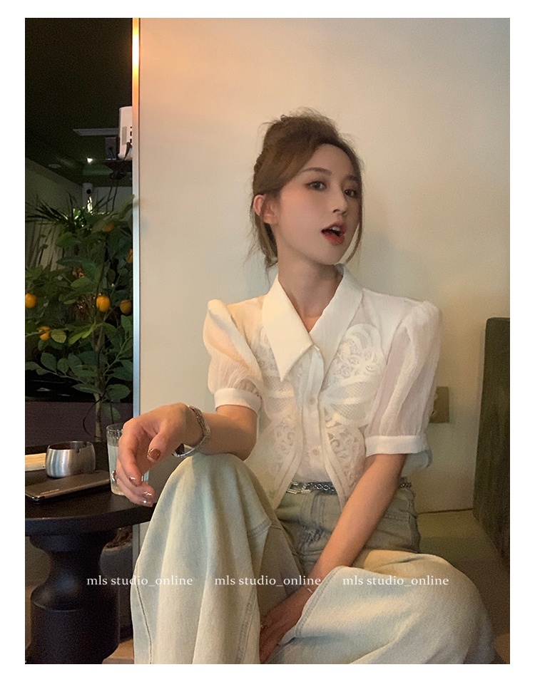 Áo Sơ Mi Cổ Bẻ ThờI Trang MùA Hè 64276