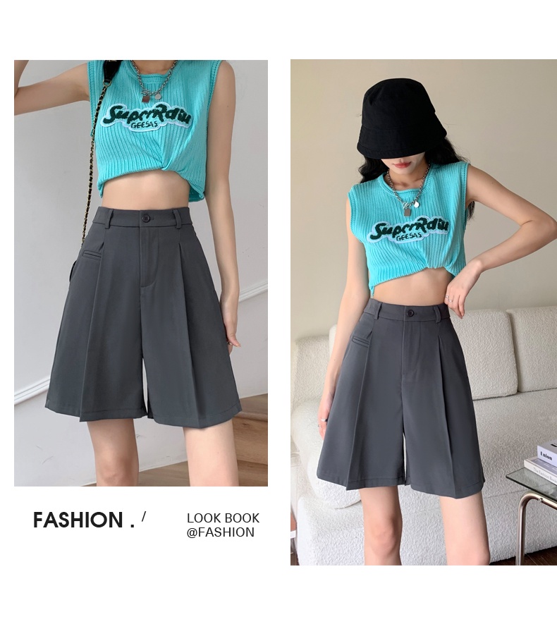 Quần Short Dáng Rộng Thời Trang Mùa Hè 62020 Dành Cho Nữ