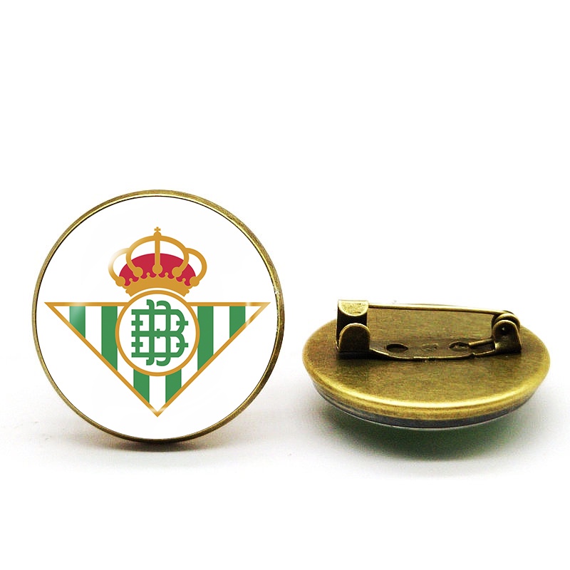 Ghim Cài Áo Hình Câu Lạc Bộ Bóng Đá mini barcelona chelsea psg Julietus Tròn Mềm Mại