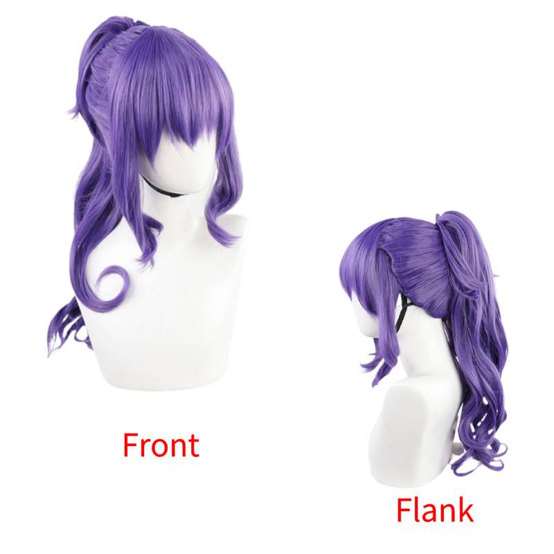 Bộ Tóc Giả Dài Màu Tím Dùng Hóa Trang Nhân Vật Anime Hatsune Miku