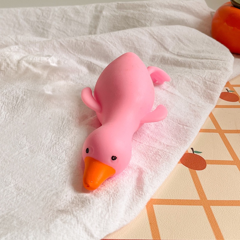 Đồ Chơi Squishy Hình Con Ngỗng 17cm Bóp Xả Stress