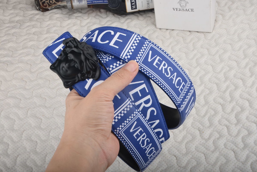 Hàng Có Sẵn! Thắt Lưng Da Versace Chất Lượng Cao Cho Nam Nữ